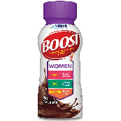 BOOST® Women Drink bottles in Chocolate and Vanilla flavors