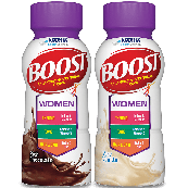 BOOST® Women Drink bottles in Chocolate and Vanilla flavors